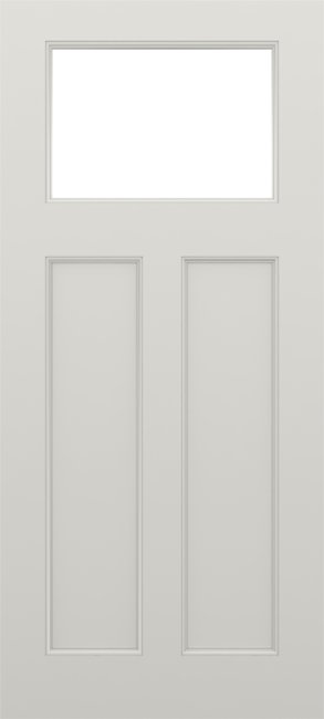 Alliance DRS3C-LE fiberglass entry door, smooth