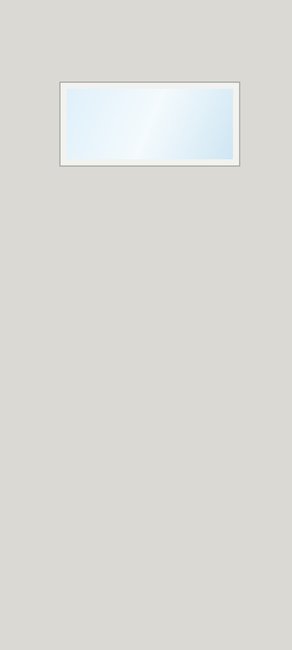 Alliance S651-BH1-TCH-CL fiberglass entry door, smooth