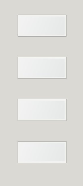 Alliance S651-BH4-CH-FR fiberglass entry door, smooth
