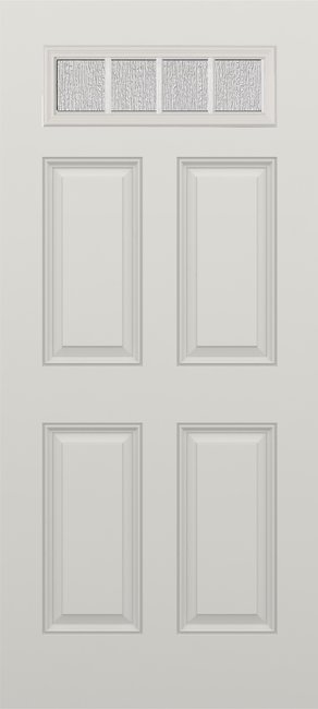 Alliance S664-4P-RN fiberglass entry door, smooth