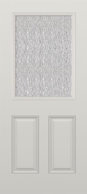Alliance S684-2PU-STM fiberglass entry door, smooth
