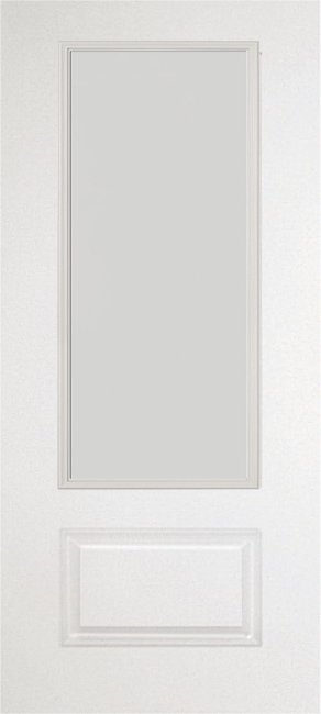 Alliance S686-1P-BLC fiberglass entry door, smooth