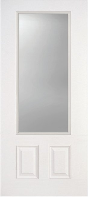 Alliance S686-2P-CL fiberglass entry door, smooth