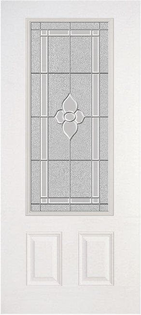 Alliance S686-2P-MN-PN fiberglass entry door, smooth