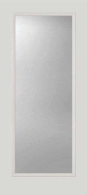 Alliance S686-FL-CL fiberglass entry door, smooth
