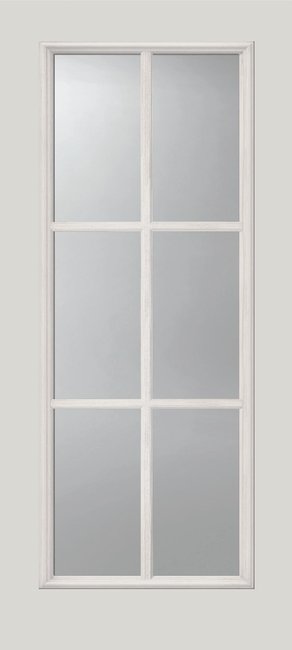 Alliance S729-FL-SDL6-LE fiberglass entry door, smooth