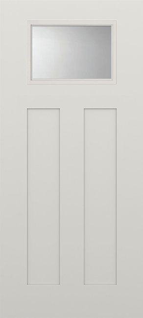 Alliance S814-3P-LE fiberglass entry door, smooth