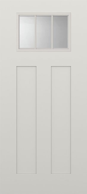 Alliance S817-3P-SDL3-LE fiberglass entry door, smooth