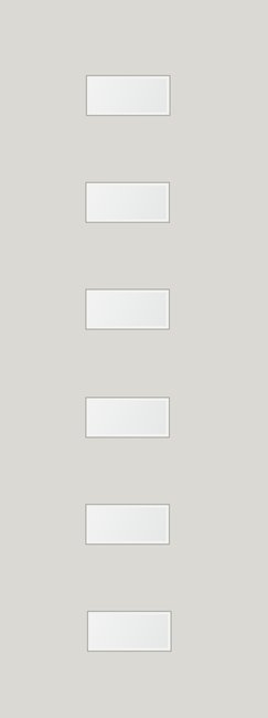 Alliance S843-BH6-CHS-FR fiberglass entry door, smooth