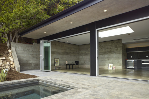 LaCantina glass wall system residential