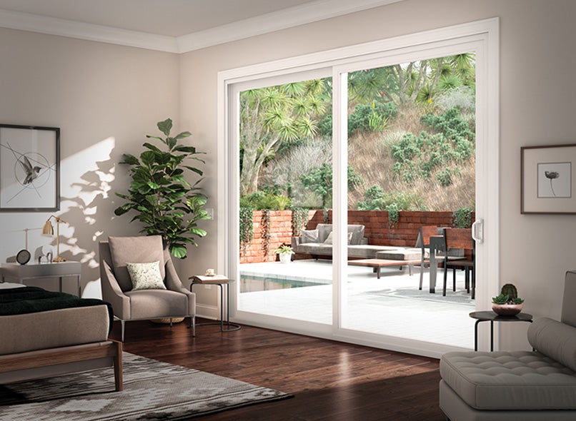 Milgard Tuscany V400 vinyl patio door