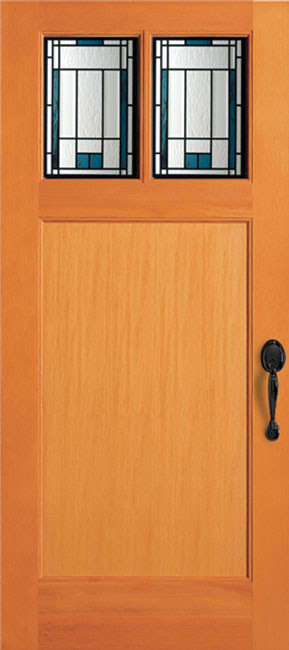 36922 Fir exterior wood door in douglas fir
