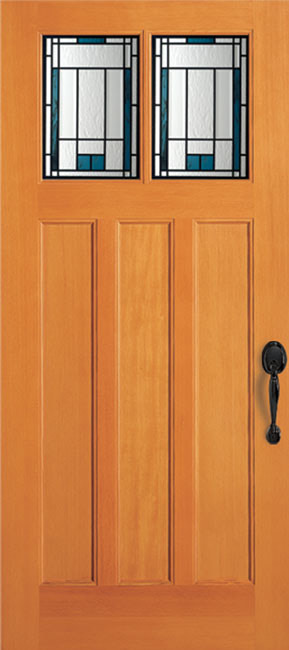 36942 Fir exterior wood door in douglas fir