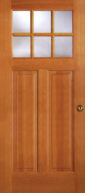 37662 Fir exterior wood door in douglas fir