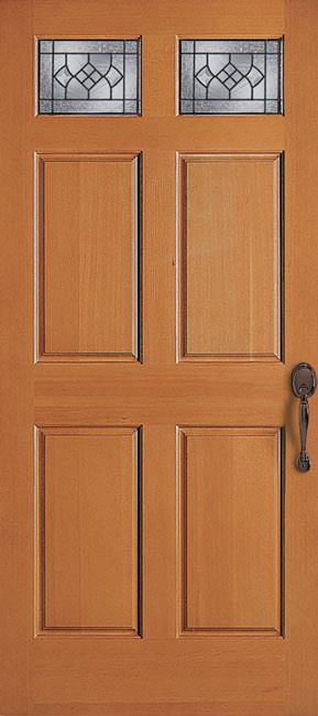 4232 Fir exterior wood door in douglas fir