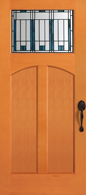 6931_AR Fir exterior wood door in douglas fir