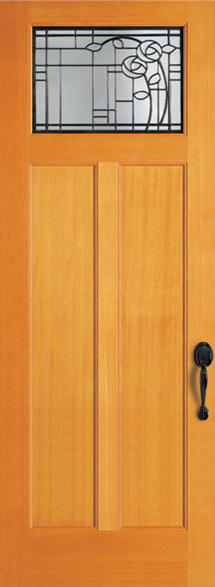 6961-8- Fir exterior wood door in douglas fir