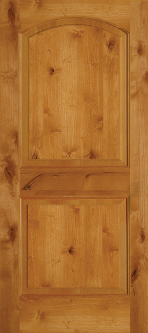 7465 Knotty Alder exterior wood door in knotty alder